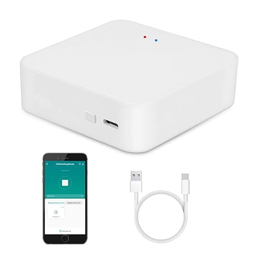 Smart Hub Gateway: Zigbee & Bluetooth Mesh Multi-Protocol Communication Gateway by GaoducashforSmartLife