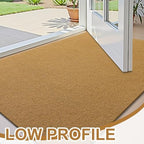 OLANLY Front Door Mat 71x47, Low Profile Doormat - Image 3