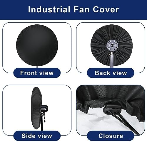 Industrial Heavy Duty Waterproof & Dustproof Fan Cover - Image 4