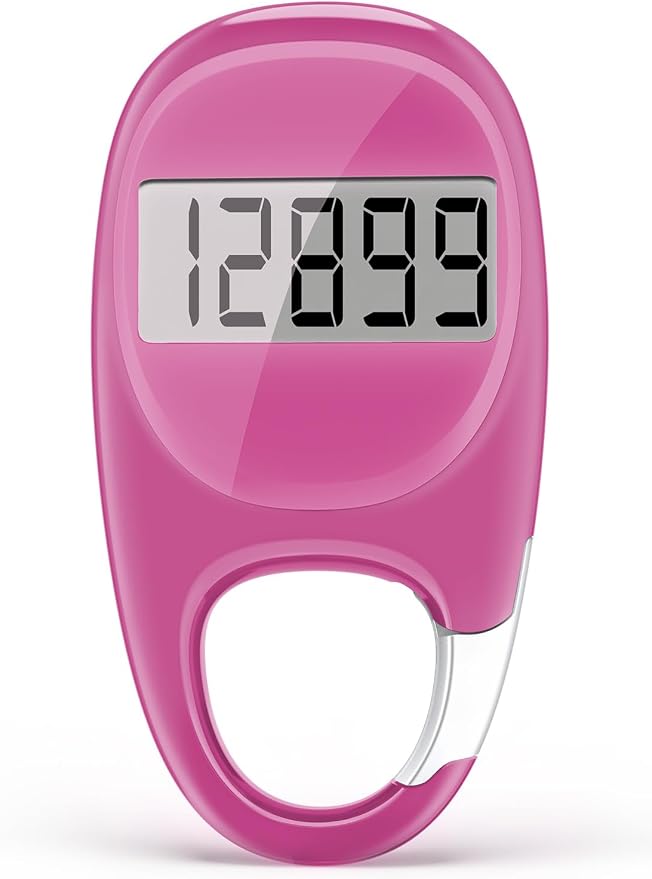 Simple Pedometer for Walking, Accurate Step Tracker by TAZUZFLA