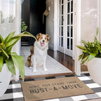Funny Outdoor Indoor Door Mats Don't Just Stand There Bust A Move Welcome Mat - Image 4