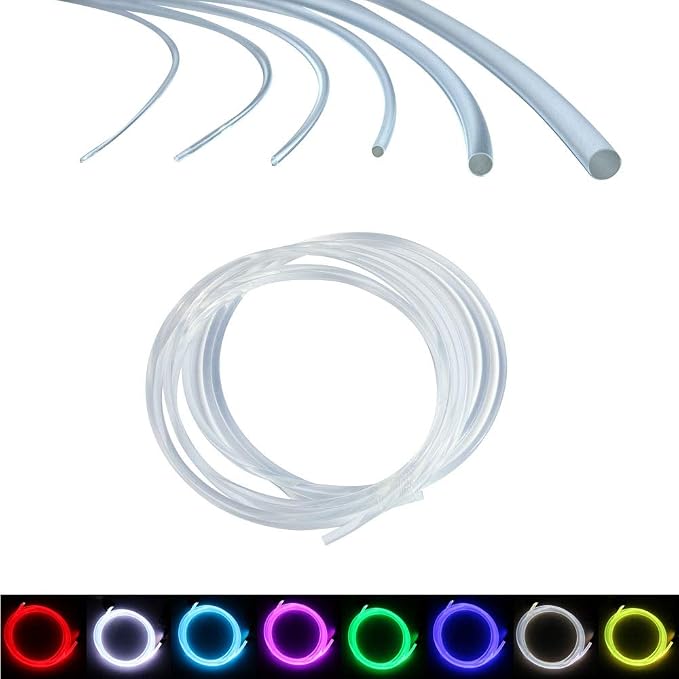 AKEPO Ф0.12in*16.4ft PMMA Plastic Side Glow Cable by AKEPO