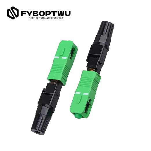 10 pcs SC-APC Fiber Optic Quick Assembly Connector Fiber Optic Fast Connectors - Image 5