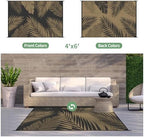 GENIMO Outdoor Rug, Waterproof Plastic Rugs - Image 2