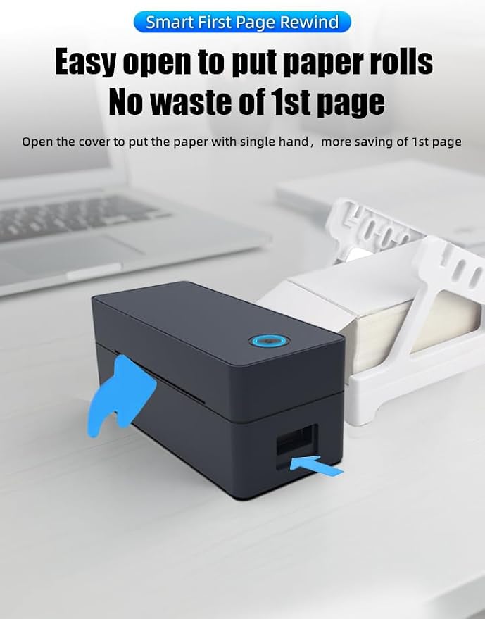Thermal Label Printer 4x6 Shipping Label Maker - Image 2