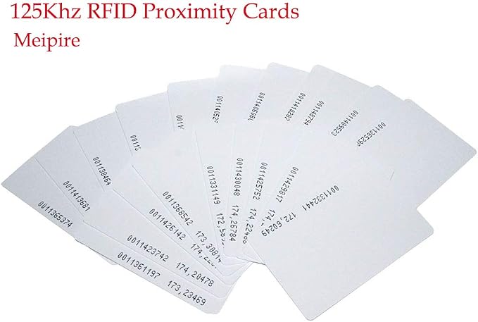 Meikuler 125Khz RFID Proximity Cards, 0.8mm ID Card - Image 6