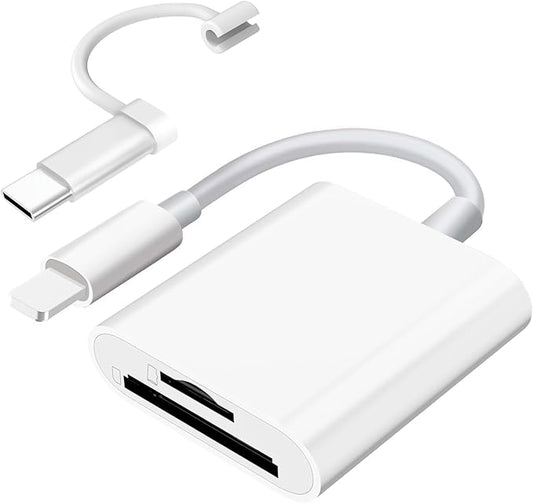 SD Card Reader for iPhone iPad Camera by SUNTRSI