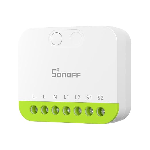 SONOFF MINI Duo 2-Channel Zigbee Smart Switch, Zigbee 3.0, 16A Total Load by SONOFF