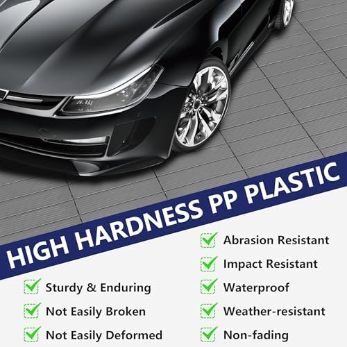 108 PCS Plastic Interlocking Deck Tiles - Image 4