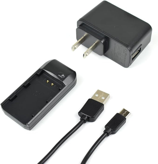NP-FV5 Battery Charger with Charging Plug and USB Cable by Unknown