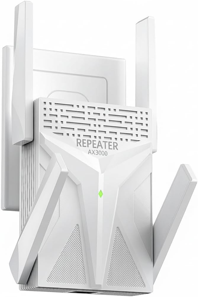 AX3000 WiFi Extender Signal Booster by CINAMON