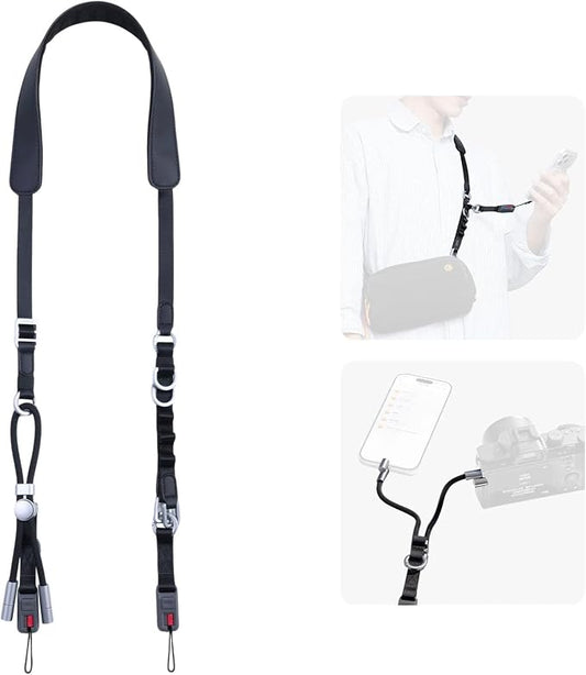 ULANZI YF01 Camera Strap with Built-in USB-C Data Cable, 3-in-1 Quick Release by ulanzi