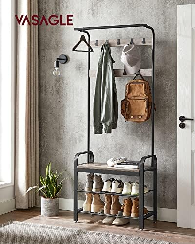 VASAGLE Coat Rack, Hall Tree - Image 2