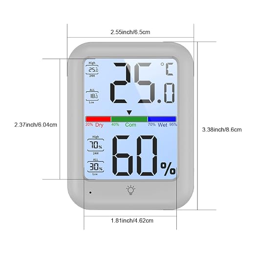 Digital Hygrometer Thermometer - Image 4