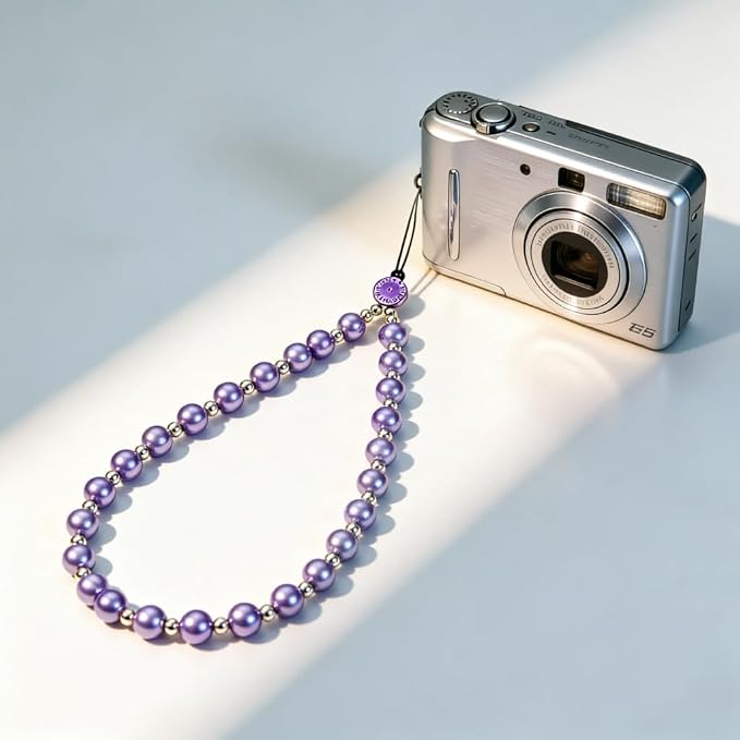 2 Pcs Phone Charm Beaded Strap Cute Cell Phone Wrist Straps String Accessories - Image 6