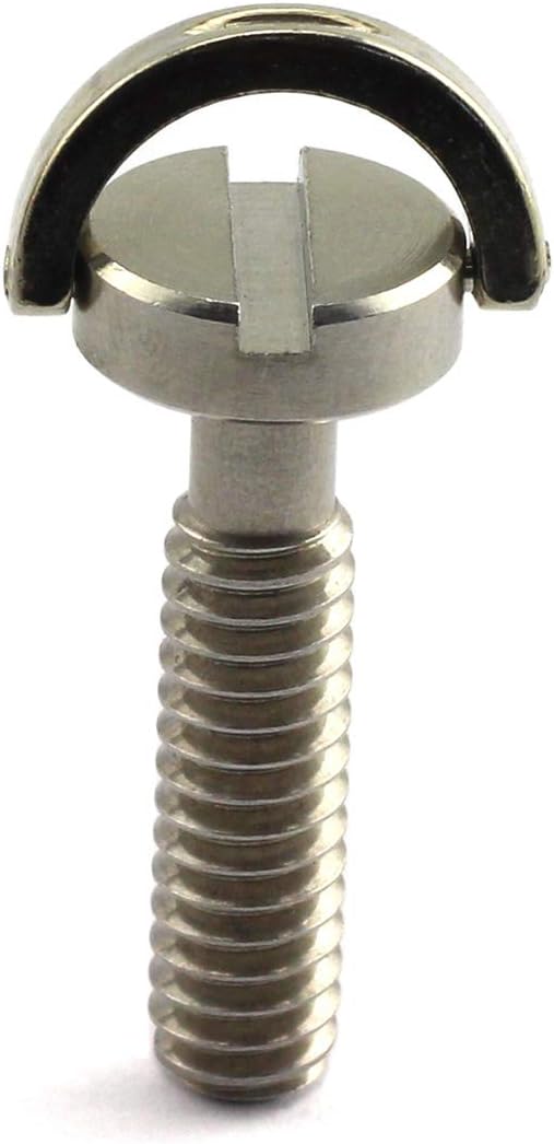 HJ Garden 2pcs 1/4-20 Thread D-Ring Stainless Steel Camera Fixing Screws - Image 5