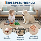 GarveeHome Jute Runner Rug 2x6 Washable Easy Jute Rug Non-Slip, Modern Bordered - Image 7