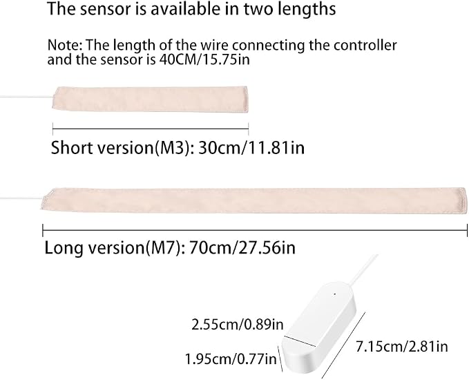 Zigbee Pressure Senor Occupancy/Presence Detector Stress Belt Hidden in - Image 3