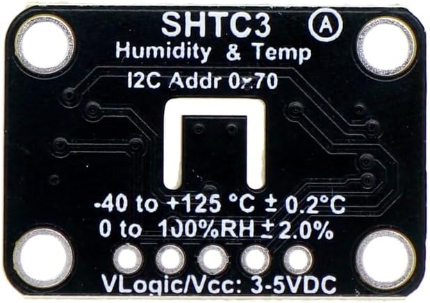 DONGKER SHTC3 Temperature Humidity Sensor Module, 3V-5V Humidity Measure Board - Image 6