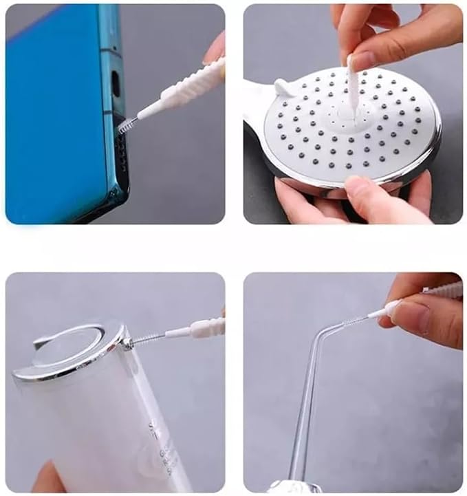 10 Pack Phone Charge Port Cleaning Tool kit, Anti-Clogging Mini Brushes Cleaner - Image 6