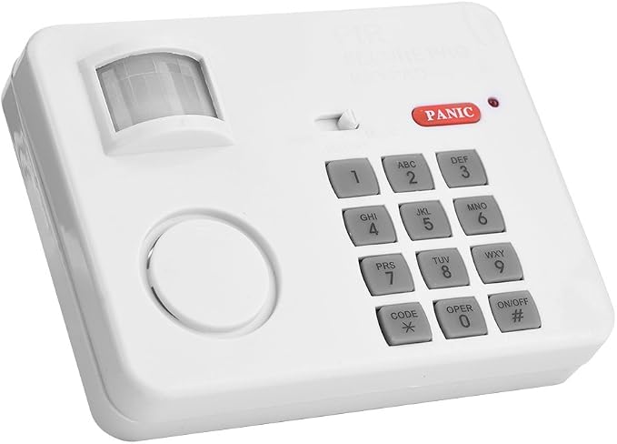 105DB Password Wireless Home Security Emergency Keypad Alarm Siren, 105° Alarm - Image 7