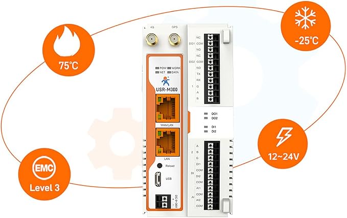 USR-M300 High Performance Edge IoT Gateway Expandable IO Modules User - Image 5