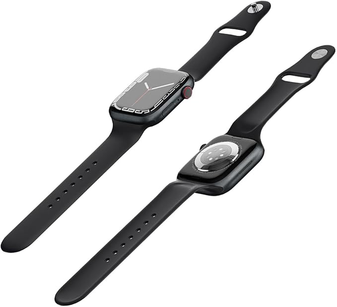 Apple Watch Series 7 Midnight Aluminum Case - Image 6