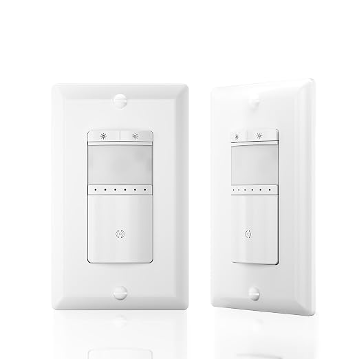 ECOELER Motion Sensor Dimmer Switch, Dimmer Electrical Light Switches by ECOELER