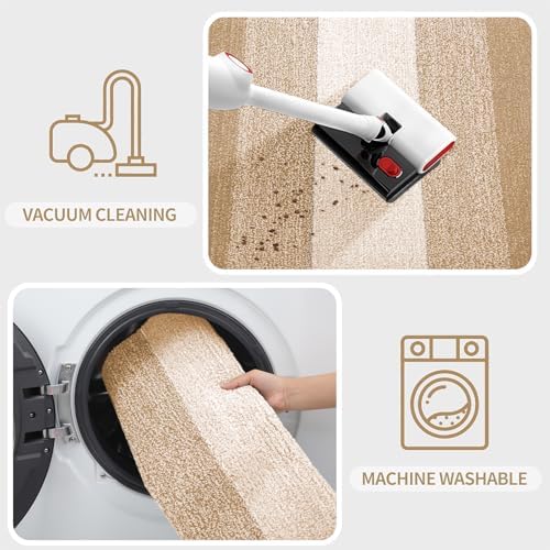 Kitinjoy Indoor Outdoor Door Mat, 59x20 Non-Slip Dirt Trapper Doormats - Image 5