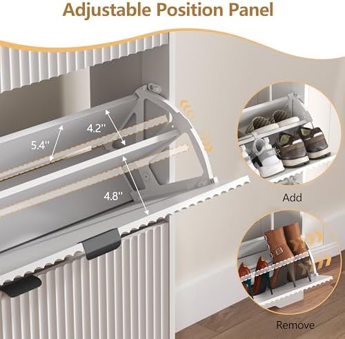 Shoe Cabinet Storage for Entryway - Image 6