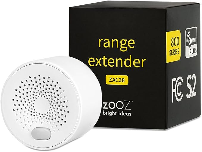 Zooz 800 Series Z-Wave Plus Range Extender and Signal Repeater ZAC38 by ZOOZ