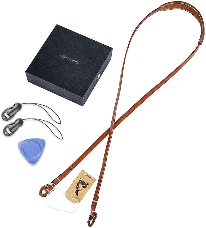 CP005 Leather Camera Neck Shoulder Strap - Image 7