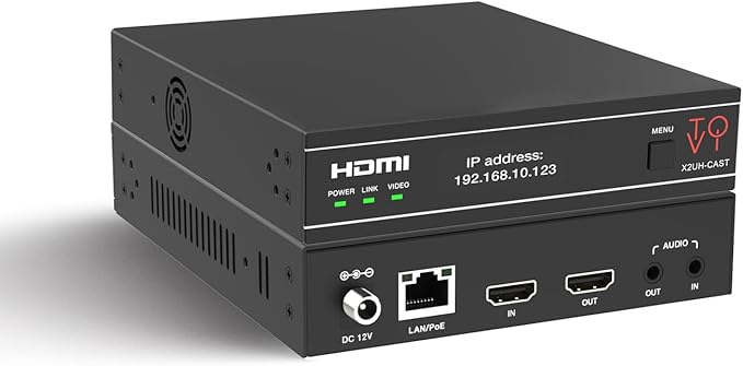ToVi X2 Series 4K Network Video Streamer AV Over IP Encoder by OREI