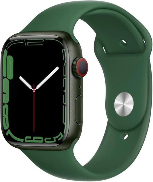 Apple Watch Series 7 Green Aluminum Case by Amazon+Renewed