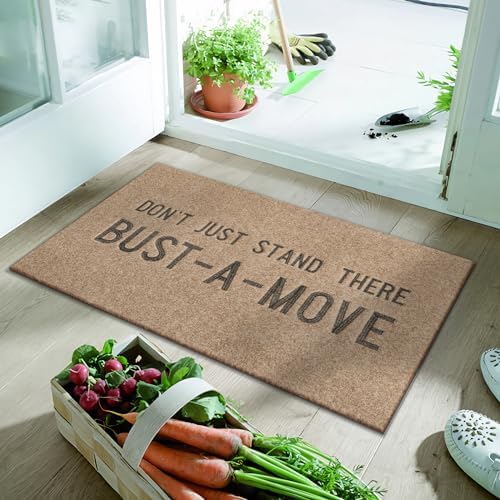 Funny Outdoor Indoor Door Mats Don't Just Stand There Bust A Move Welcome Mat - Image 5