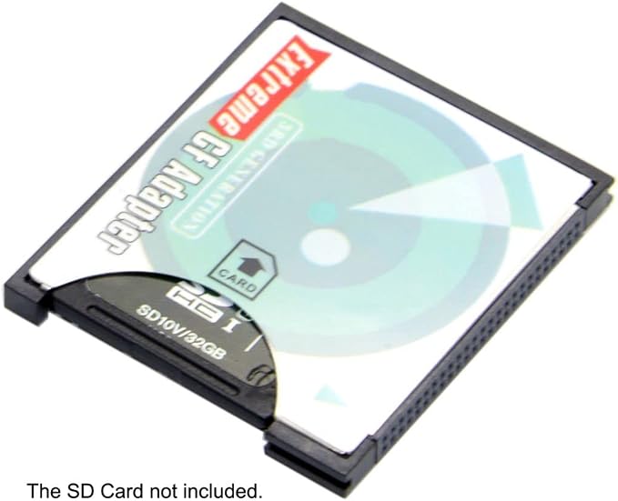 Chenyang SD SDHC SDXC to CF Compact Flash Memory Card Adapter Reader Type I - Image 6