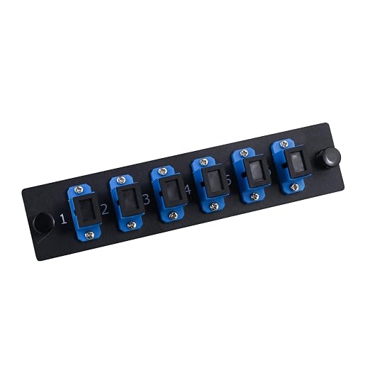 6 Simplex SC/UPC Fiber Patch Panel by Duogaliaopticalfiberproduct