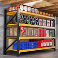 71.3” Wide Heavy Duty Metal Garage Shelving, Adjustable Storage Shelf by AFAIF