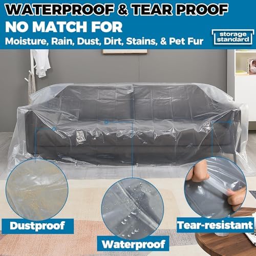 Plastic Furniture Covers for Moving - Image 3