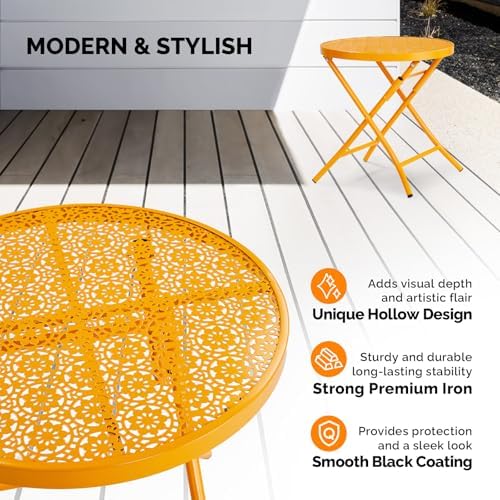 VINGLI Outdoor Folding Side Table - Image 5