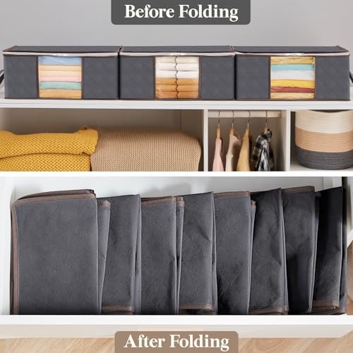 Lifewit 3 Pack 35L Clothes Storage Bins - Image 5