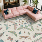 Green Butterfly Rugs for Girls Bedroom - Image 6