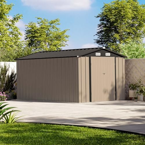 Patiowell 8x12 FT Outdoor Storage Shed - Image 2