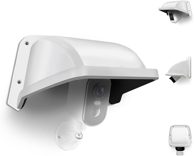 Universal Security Camera Sun Rain Cover Shield, ABS Plastic Protective Proof by KURIAUDDO