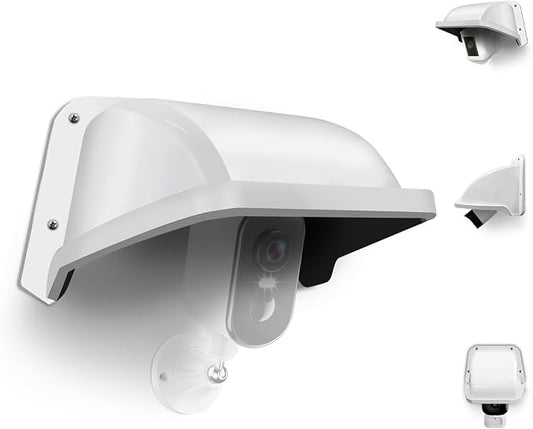 Universal Security Camera Sun Rain Cover Shield, ABS Plastic Protective Proof by KURIAUDDO