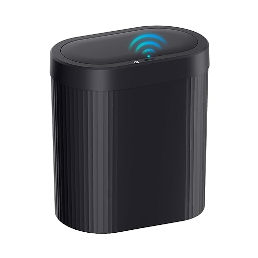 jinligogo 5 Gallon Bathroom Trash Can by SecureSpacesCleanerPlaces