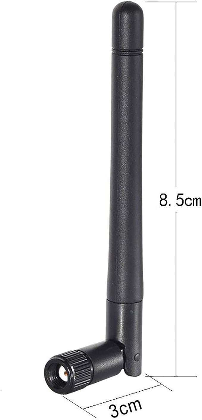 Bingfu Dual Band WiFi 2.4GHz 5GHz 5.8GHz 3dBi MIMO RP-SMA Male Antenna - Image 5