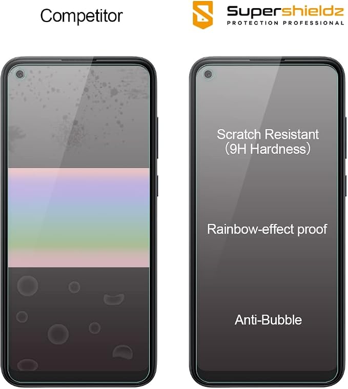 Supershieldz Designed for Samsung Galaxy A11 Tempered Glass Screen Protector - Image 2