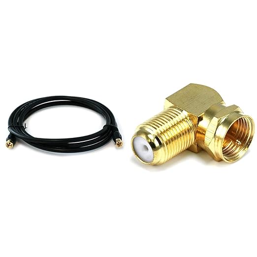 Monoprice RG6 Quad Shield CL2 Coaxial Cable by Monoprice