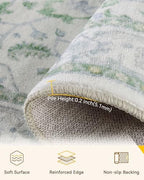 RELEANY Washable Area Rug - Image 4